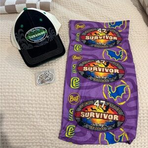 Survivor Hat and Buff Set